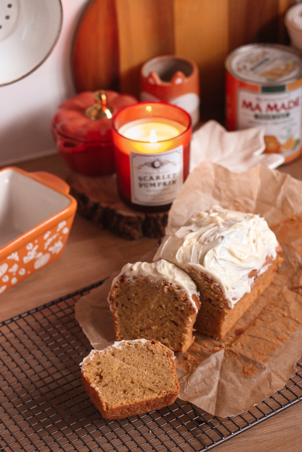 Pumpkin Loaf Cake Recipe