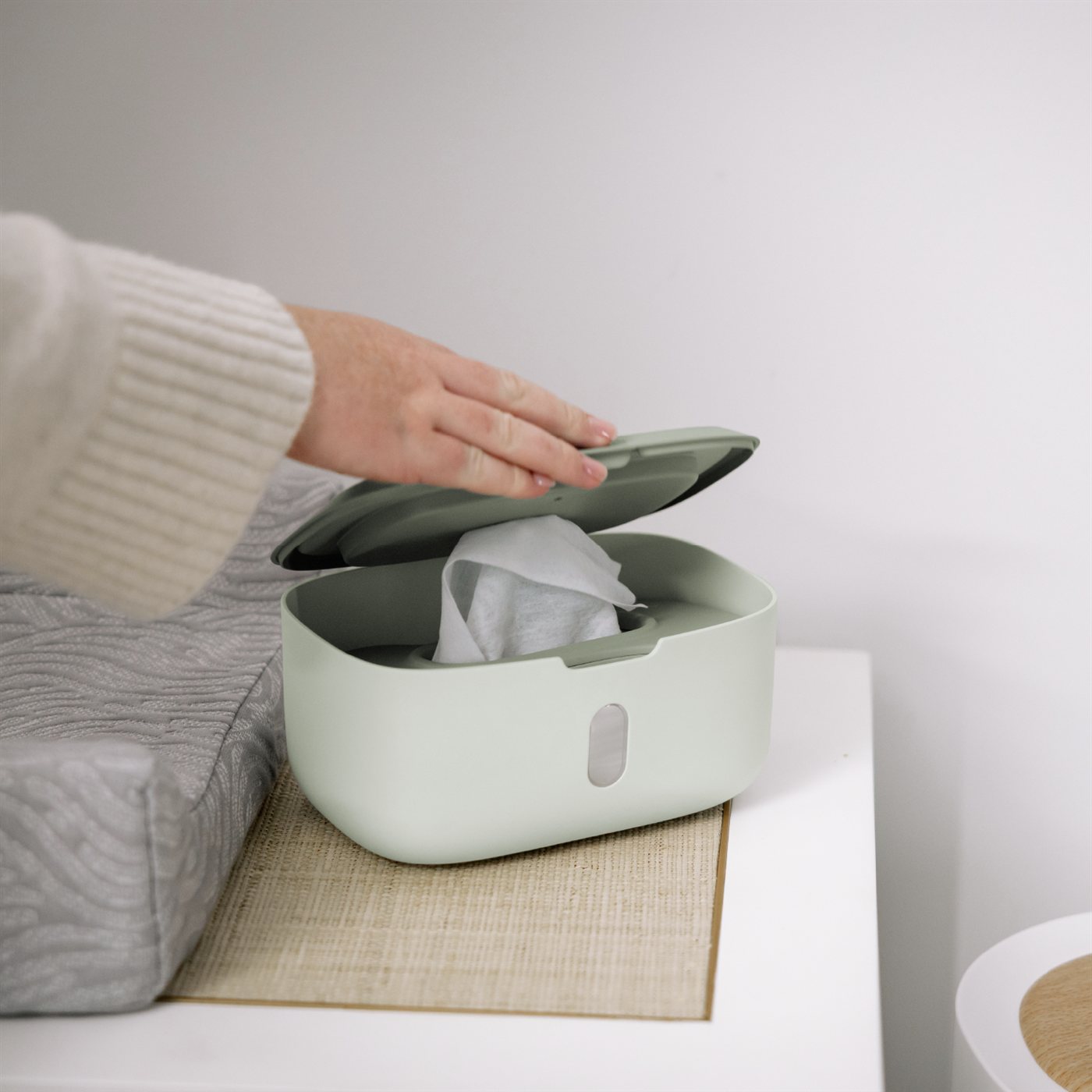 Sage Jool Baby Firefly wipe dispenser lifestyle image